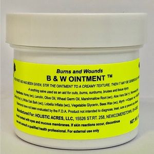 COPY - B & W ointment (burn and wound ) salve